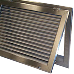 935FG-SS -Stainless Steel Hinged Filter Grille