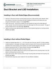 LSD Type 6 Frame Installation Instructions