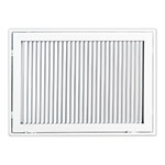 936FG - Fixed 45° Steel Blade Filter Grille 